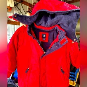 ♥️ Baby Gap 3T Red Puffer Coat
